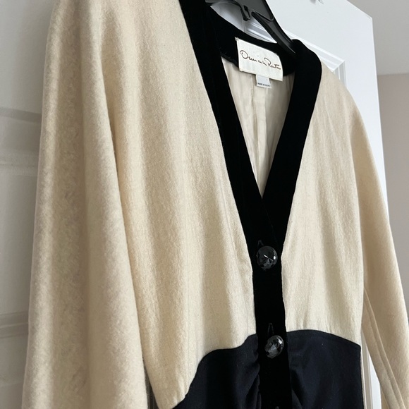 Vintage Oscar de la Renta Wool Dress